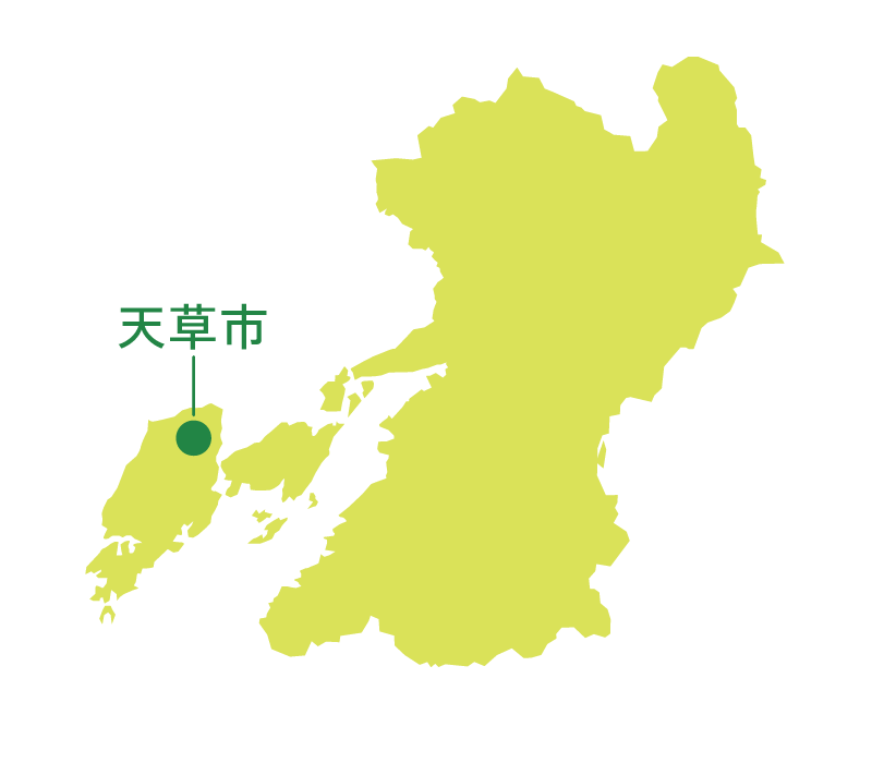 熊本県天草市イラスト