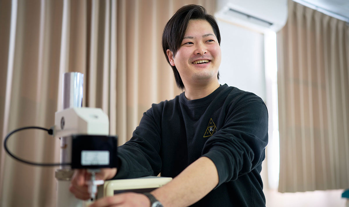 Look up to Senpai 機械工学科 浅利直輝さん02