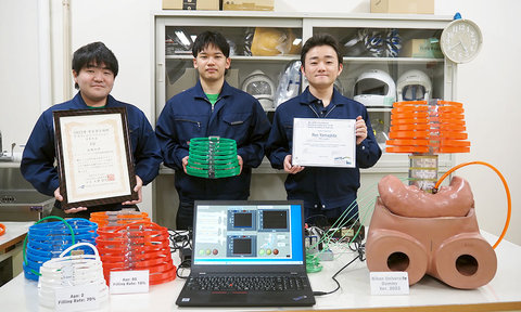 機械工学科バイオメカニクス研究室が第27回ＥＳＶ国際会議学生安全技術デザインコンペティション国際⼤会に出場しました