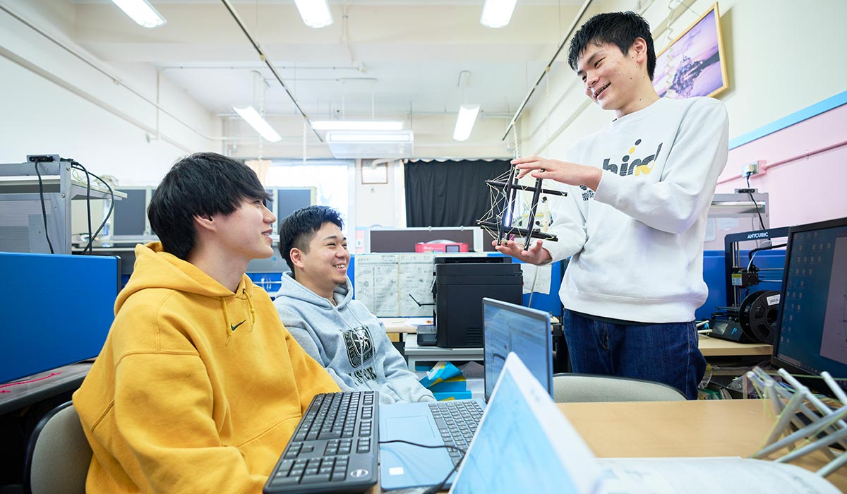 My Story 建築学科 田中海十さん04
