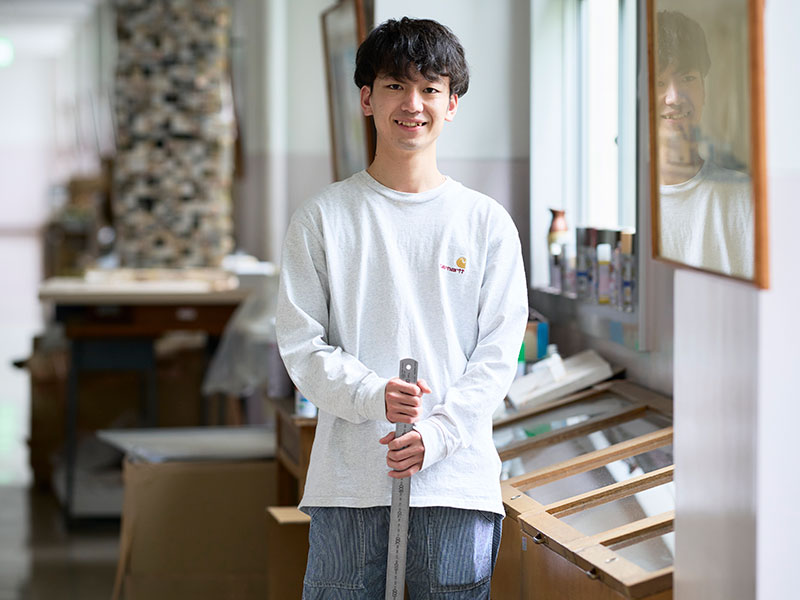 Look up to Senpai 建築学科 黒田大翔さん07