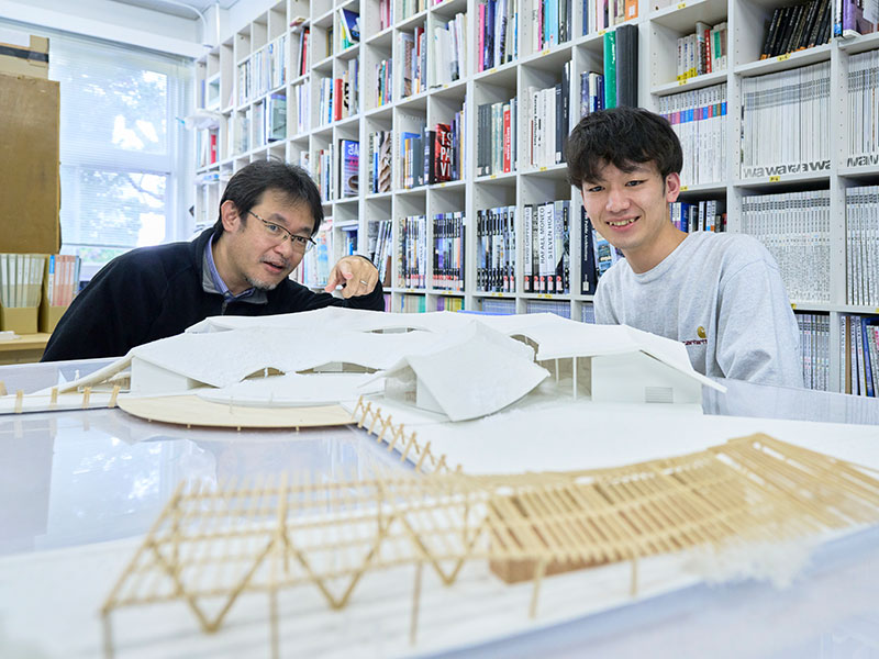 Look up to Senpai 建築学科 黒田大翔さん08