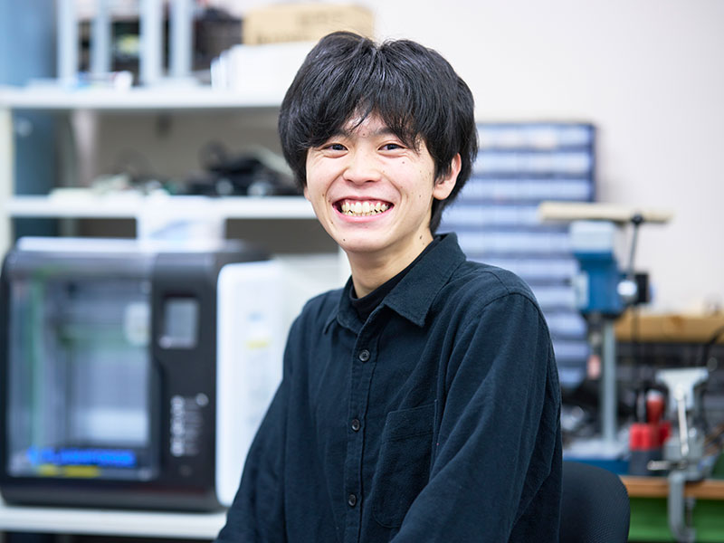電気電子工学科 川田裕貴さん sp