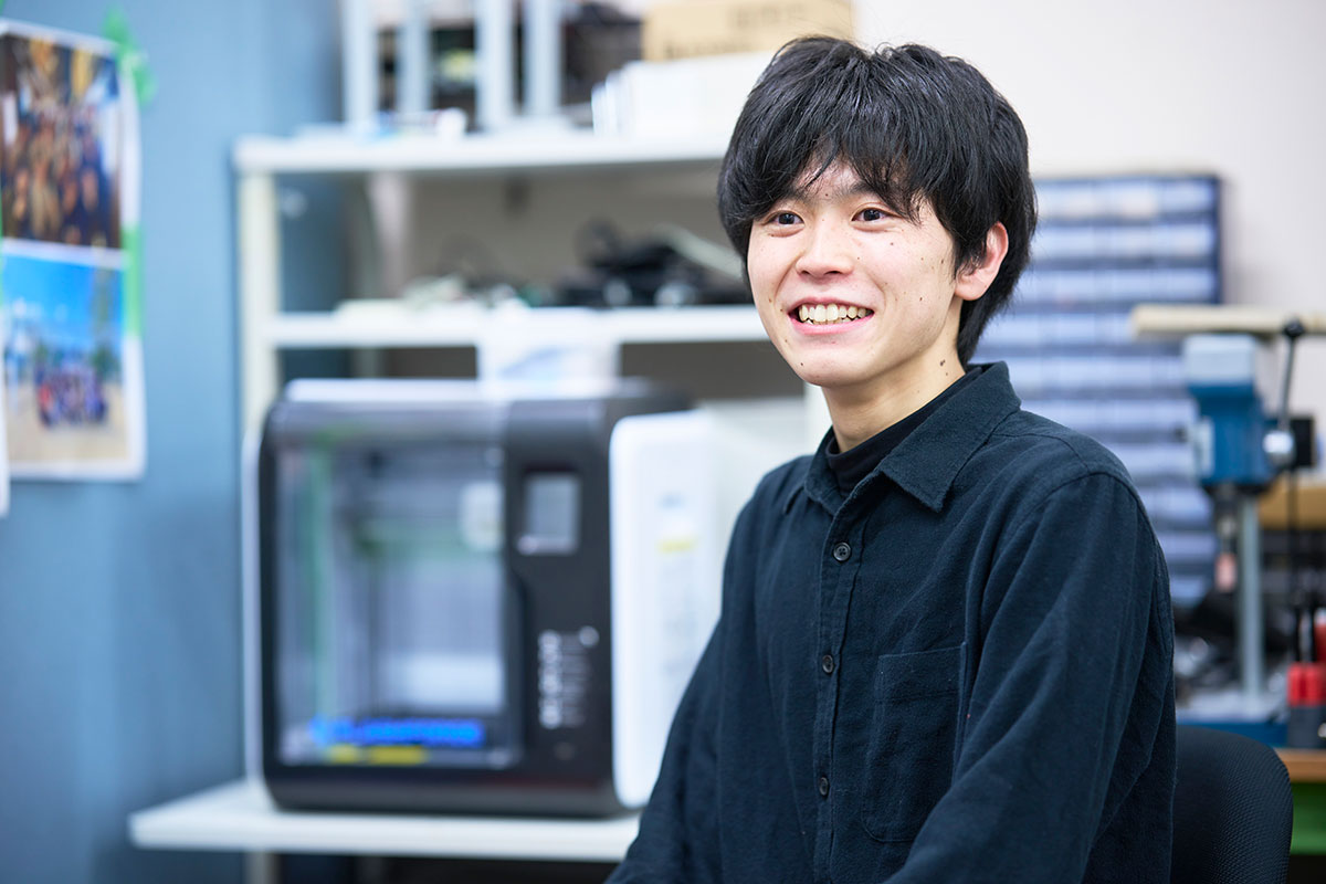 My Story 電気電子工学科 川田裕貴さん02