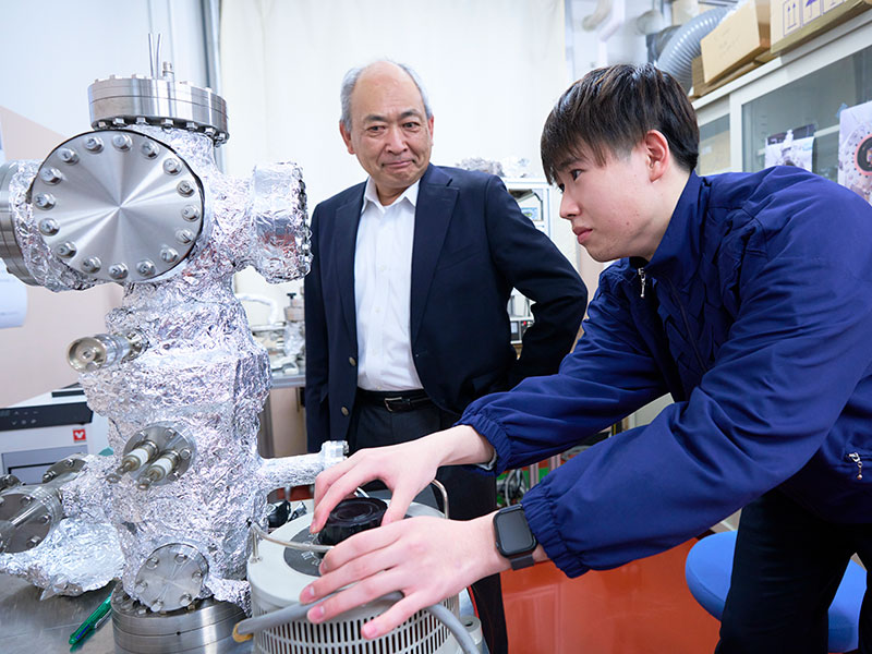 Look up to Senpai 電気電子工学科 金井湧知さん10