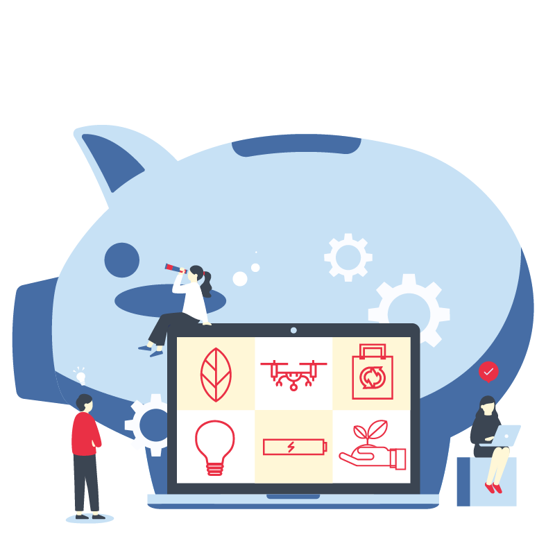 お金のことイラスト