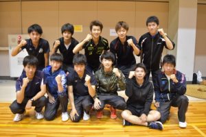一昨年の優勝チーム。昨年失敗した悔しさをバネに、今年は部の力を見せつけて優勝したい!