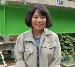 土木工学科4年 津田ひかるさん
