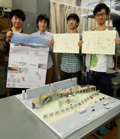 景観開花 9 で佳作と特別協賛企業賞のダブル受賞 日本大学工学部 景観開花 9 で佳作と特別協賛企業賞のダブル受賞 日本大学工学部