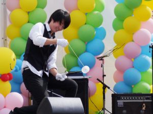 ハイレベルなヨーヨーの技「テレポーテーション」も決まった!