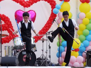 息もピッタリ!デビルスティックでのアイドリング