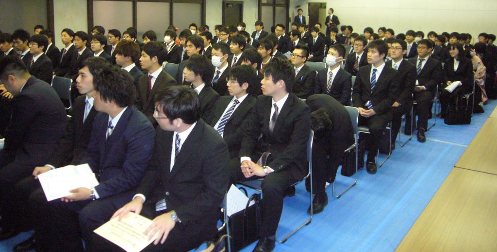 学科での学位記授与式が行われました 日本大学工学部
