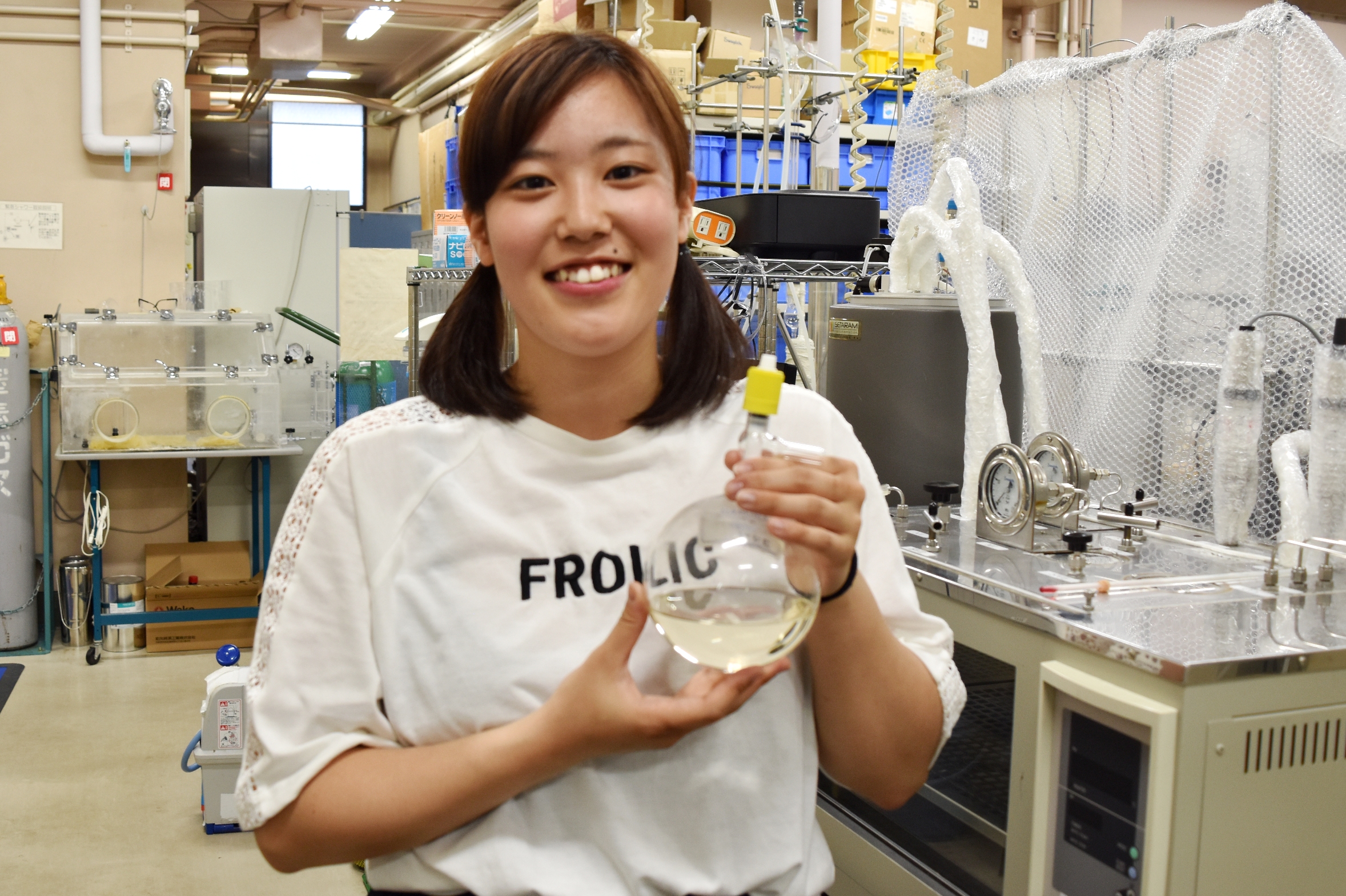 学生たちが語る 学科の魅力 化学の魅力とは 日本大学工学部