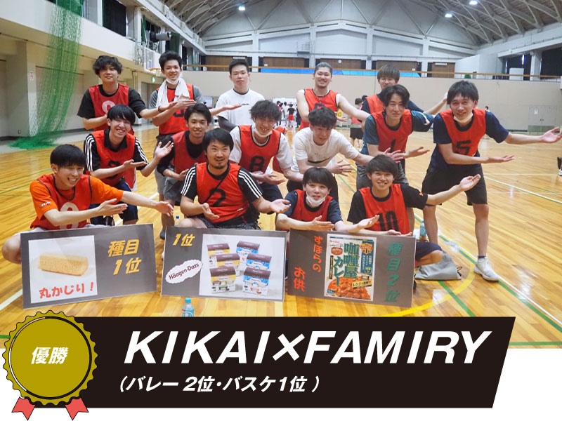 優勝 ＫＩＫＡＩ×ＦＡＭＩＲＹ