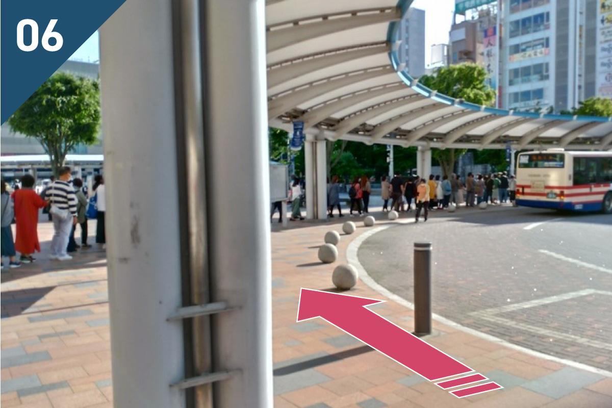 2階エスパル口から出た場合06