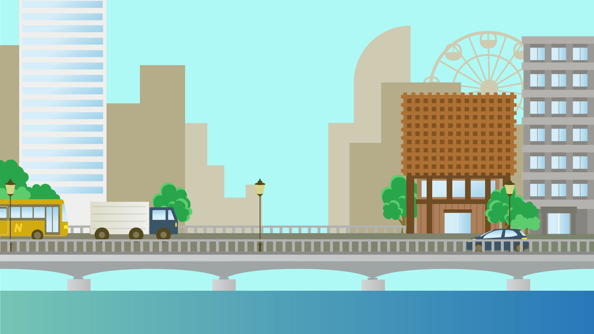 まちの構造の背景