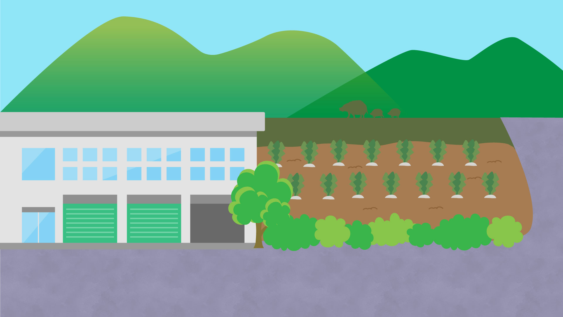 社会の中の背景