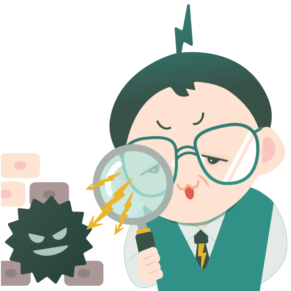 がん細胞を発見するキョージュ