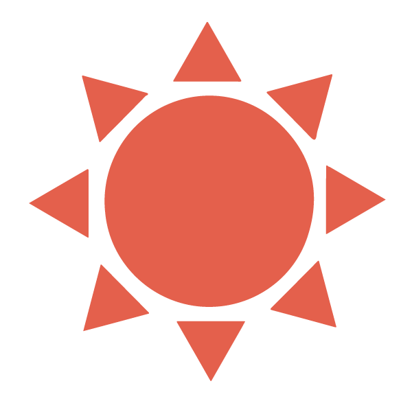 太陽イラスト